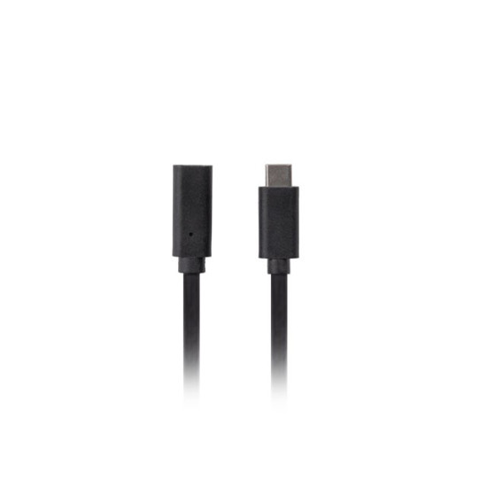 Przedłużacz USB-C M/F 3.1 1.5m czarny