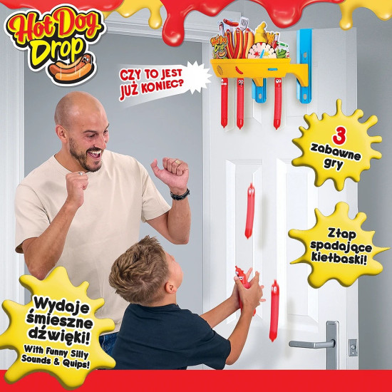 Gra Hot Dog Drop Spadające kiełbaski 
