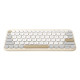 Klawiatura Marshmallow KW100 BT5.0LE/Oat Milk 