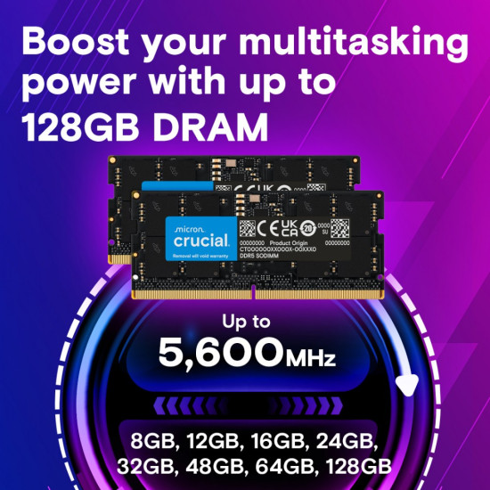 Pamięć DDR5 SODIMM 16GB/5600 CL46 (16Gbit) Tray