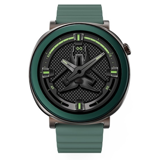Smartwatch Aurora Amoled rozmowy AI zielony 