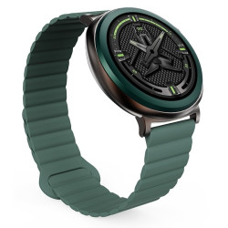 Smartwatch Aurora Amoled rozmowy AI zielony 