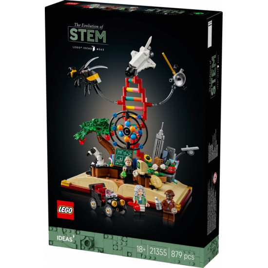 Klocki Ideas 21355 Ewolucja przedmiotów ścisłych