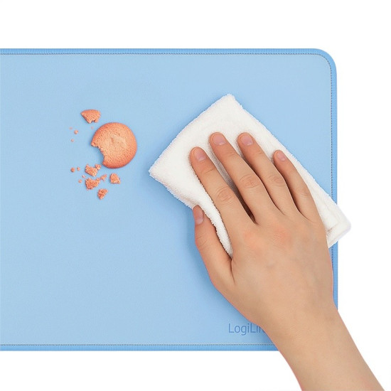 Podkładka na klawiaturę i mysz, XXL, niebieska 