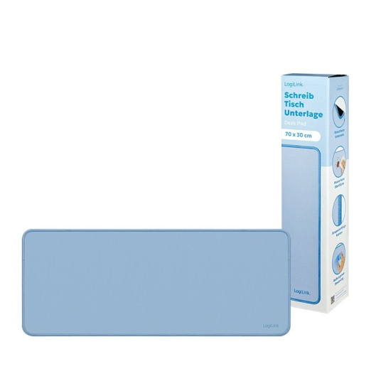 Podkładka na klawiaturę i mysz, XXL, niebieska 