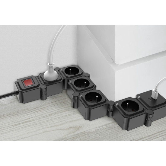 Energy Modułowa Listwa Zasilająca 1,5m 