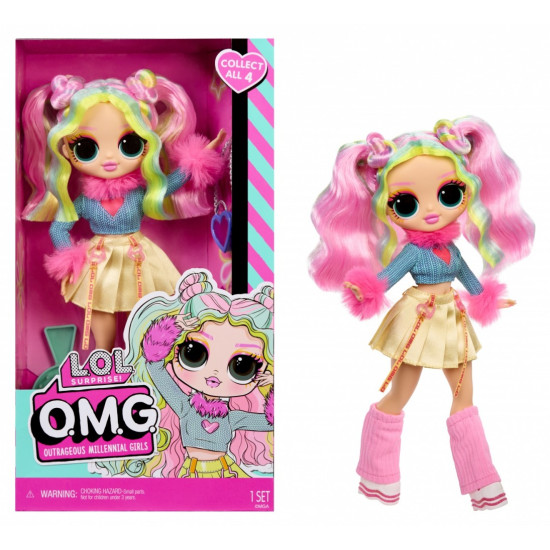 Lalka L.O.L. Surprise OMG Entry, Bubblegum D.J. 