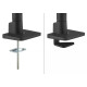 Uchwyt NEXT One Desk Mount, single display (topfix clamp/grommet
