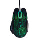 Mysz USB dla graczy, 2400 DPI, czarna