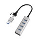 Hub USB3.0 4-porty USB- A 5Gbit/s 