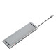 Stacja dokująca USB3.2 ,USB-C,12-portów, PD 