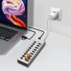 Hub USB3.2 10-portow USB-A/C, funkcja on/off 