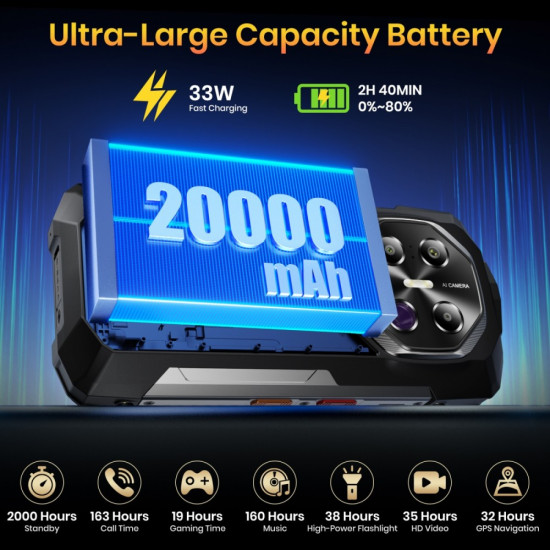 Smartfon F113 gray CH 