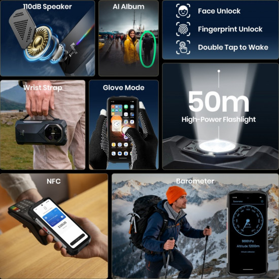 Smartfon F113 gray CH 