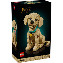 Klocki Icons 11384 Szczeniak golden retriever 
