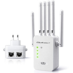 Wzmacniacz syganłu WiFi 6 | Repeater | Access Point | AX1200 Mb/s| 6 anten | 2xRJ45 | 128MB 