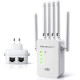 Wzmacniacz syganłu WiFi 6 | Repeater | Access Point | AX1200 Mb/s| 6 anten | 2xRJ45 | 128MB 