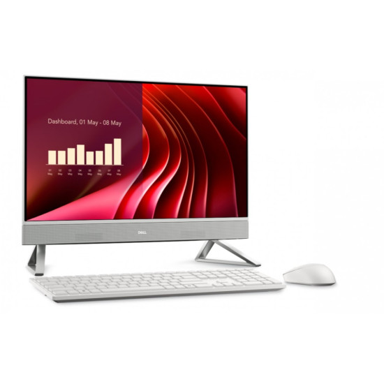 Komputer Dell 24 All-in-One EC24250 Win 11 Pro i5-1334U/16GB/512GB SSD/23.8 FHD/Intel Iris Xe/Cam/WLAN + BT/Backlit Kb/3Y ProSupport