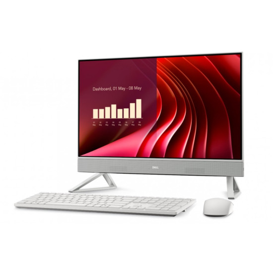 Komputer Dell 24 All-in-One EC24250 Win 11 Pro i5-1334U/16GB/512GB SSD/23.8 FHD/Intel Iris Xe/Cam/WLAN + BT/Backlit Kb/3Y ProSupport