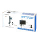 Uchwyt do monitora 17-32 cale, stalowy, maks. 9kg 