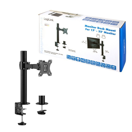 Uchwyt do monitora 17-32 cale, stalowy, maks. 9kg 