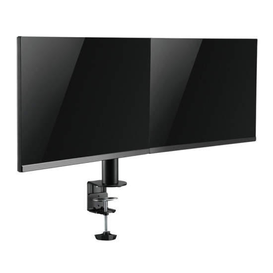Uchwyt na 2 monitory,17 -32 cale, ramie 380mm,2x12kg 