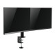Uchwyt na 2 monitory,17 -32 cale, ramie 380mm,2x12kg 