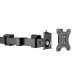 Uchwyt na 2 monitory,17 -32 cale, ramie 380mm,2x12kg 