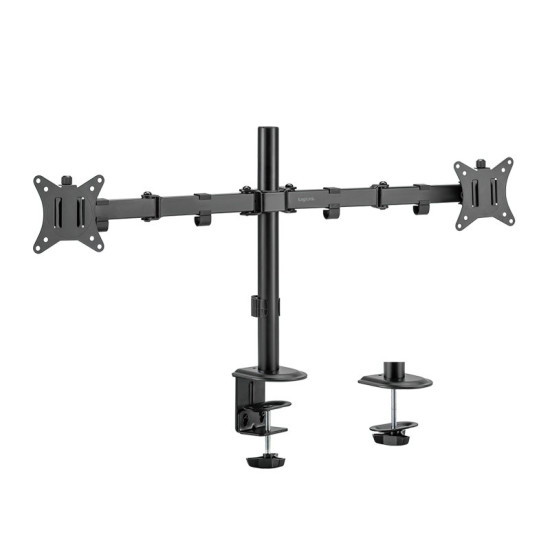 Uchwyt na 2 monitory 17-32 cale, max 2x9kg