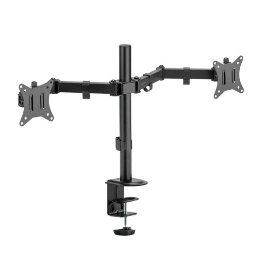 Uchwyt na 2 monitory 17-32 cale, max 2x9kg