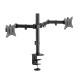 Uchwyt na 2 monitory 17-32 cale, max 2x9kg
