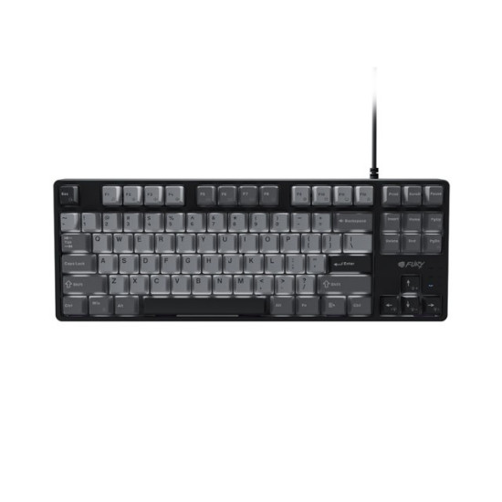 Klawiatura Fury Kanabo K2 US czarno-szara, podświetlenie