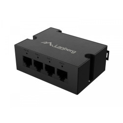 Przełącznik Din-Fe4-At-30W 1xIn 3xOut 100MB PoE Extender Fast Ethernet Din Rail at 30W
