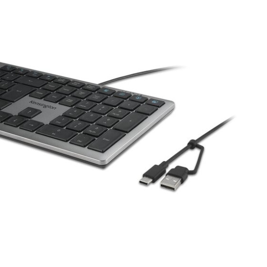 Klawiatura przewodowa KB515 EQ USB-C/USB-A