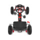 Gokart na pedały Thor Czerwony
