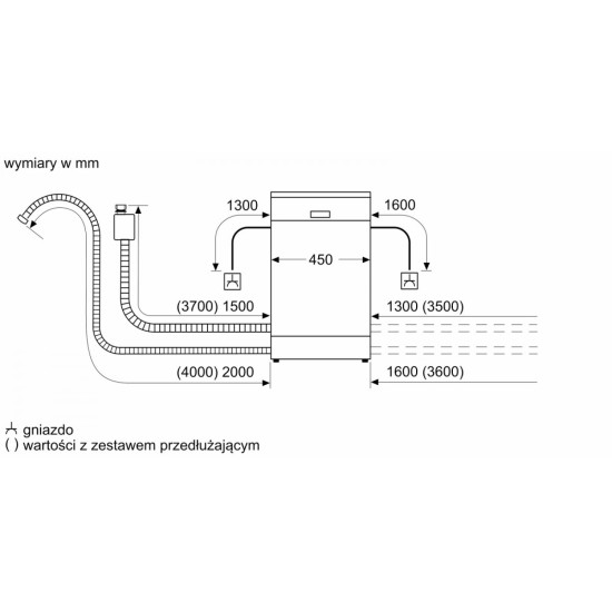 Zmywarka SPV6EMX09E Serie6, 3kosz