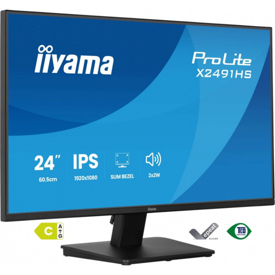 Monitor 23.8 cala X2491HS-B1 IPS,HDMI,DP,1ms,350cd, 1500:1,120Hz,2x2W