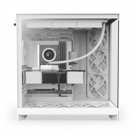 Obudowa H9 Flow Midi Tower z oknem biała 