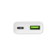 Ładowarka sieciowa slim RiberaGAN 1xUSBC+1xUSB-A 20W