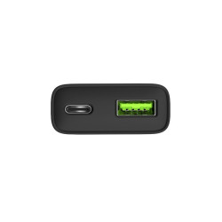 Ładowarka sieciowa slim RiberaGAN 1xUSBC+1xUSB-A 20W