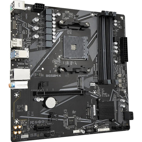 Płyta główna B550M K AM4 4DDR4 DP/HDMI mATX 