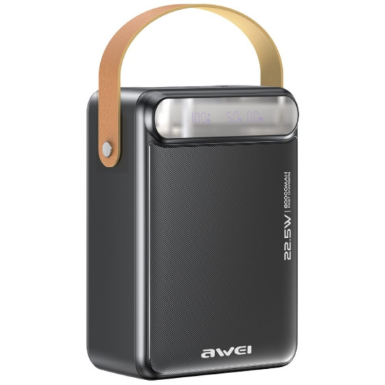 Powerbank P102K 22,5W PD 80000mAh 2xUSB-C 3xUSB-A 