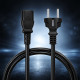 Kabel zasilający SCHUKO CEE 7/7 (E/F) | IEC C13 | 3x1.0mm2 | Czysta miedź Cu | 3m 