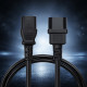 Kabel zasilający IEC C13 | C14 | 3x0.75mm2 | Czysta miedź Cu | 2m 
