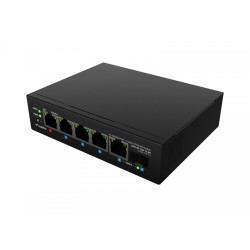 Przełącznik Light ILFE-4P-1GE-1S-90 Light Industrial POE 1XBT 3AXT  SFP + ETH DIN FAST Ethernet 