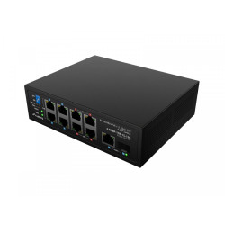 Przełącznik Light ILFE-8P-1GE-1S-120 Light Industrial POE 4XBT 4XAT  SFP+ ETH DIN FAST Ethernet 