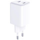 Ładowarka sieciowa Hyper Charger PD 45W GaN QC4+ PPS 2C biała 