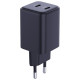 Ładowarka sieciowa Hyper Charger PD 45W GaN QC4+ PPS 2C czarna 