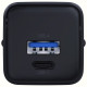 Ładowarka sieciowa Hyper GaN 20W 1xUSB-A 1xUSB-C PD QC4+ czarna 