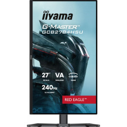 Monitor 27 cali GCB2784HSU-B1 FHD, 0.7ms, VA, 1500R, 240Hz, 2xHDMI, DP, 2xUSB, FreeSync Premium -1920x1080 (48-240Hz), HDR10, 2x2W, HAS150(PIVOT)